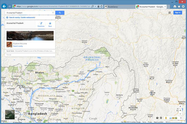 Google Arunachal Pradesh Google Arunachal Pradesh
